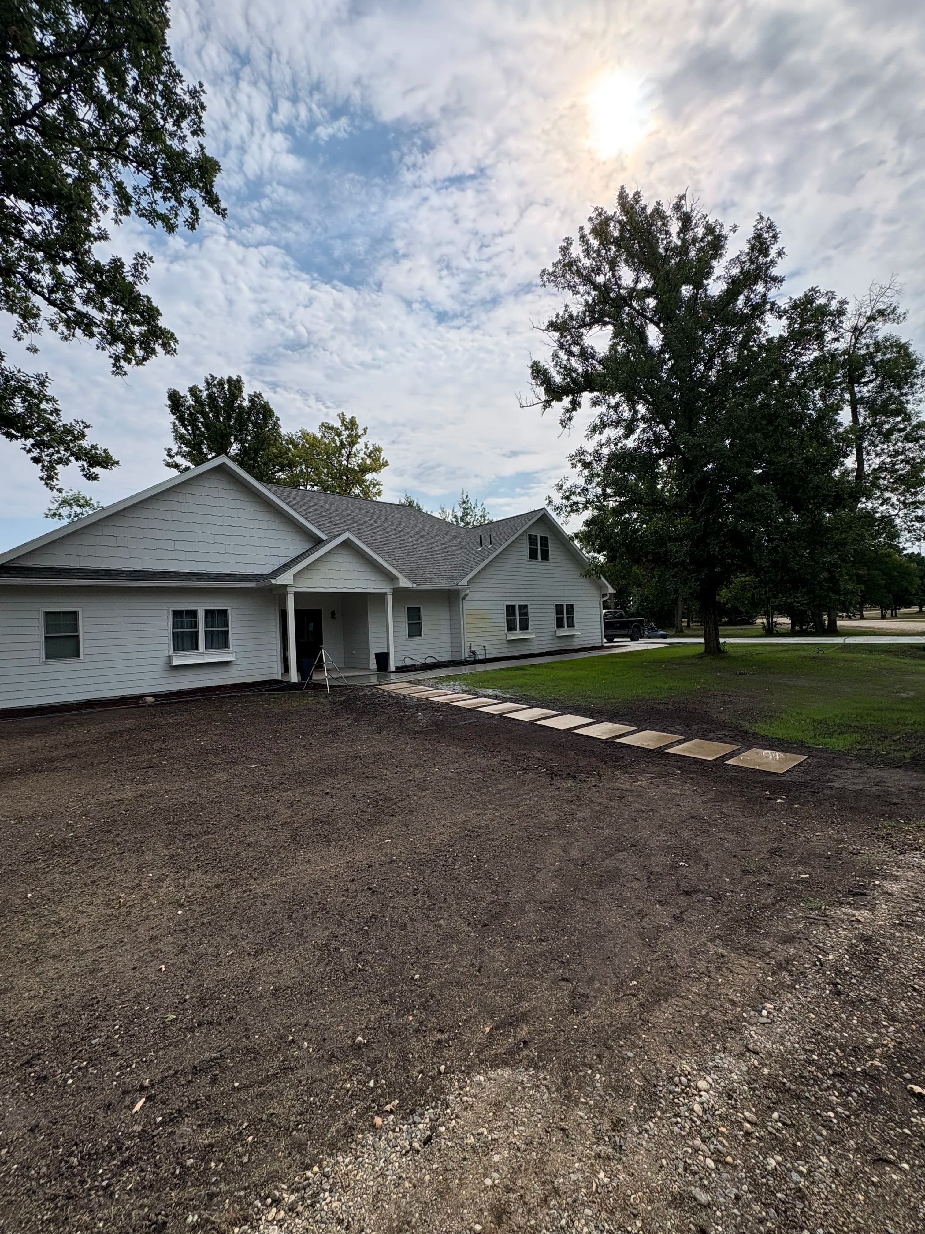 Project New Construction Yard Gets a Complete Landscape Makeover image