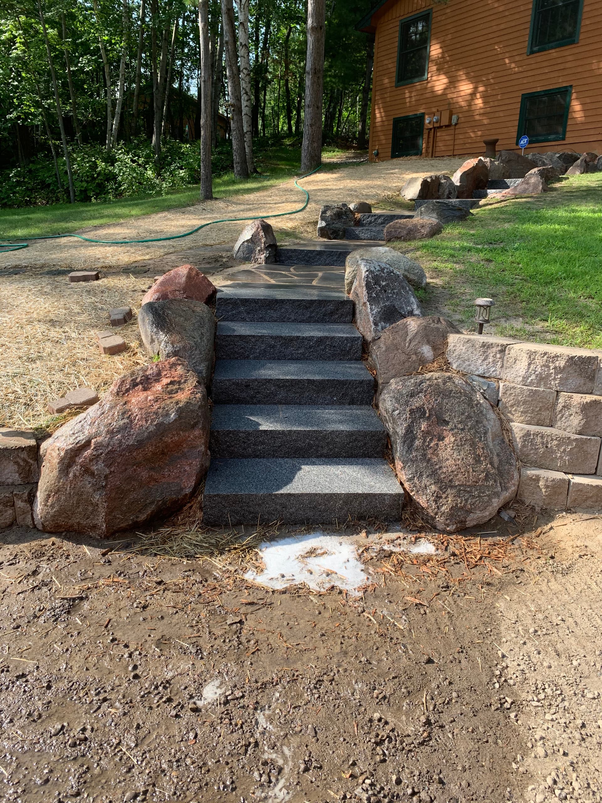 Gallery photos for Stone Steps and Retaining Wall Mastery: Image #3