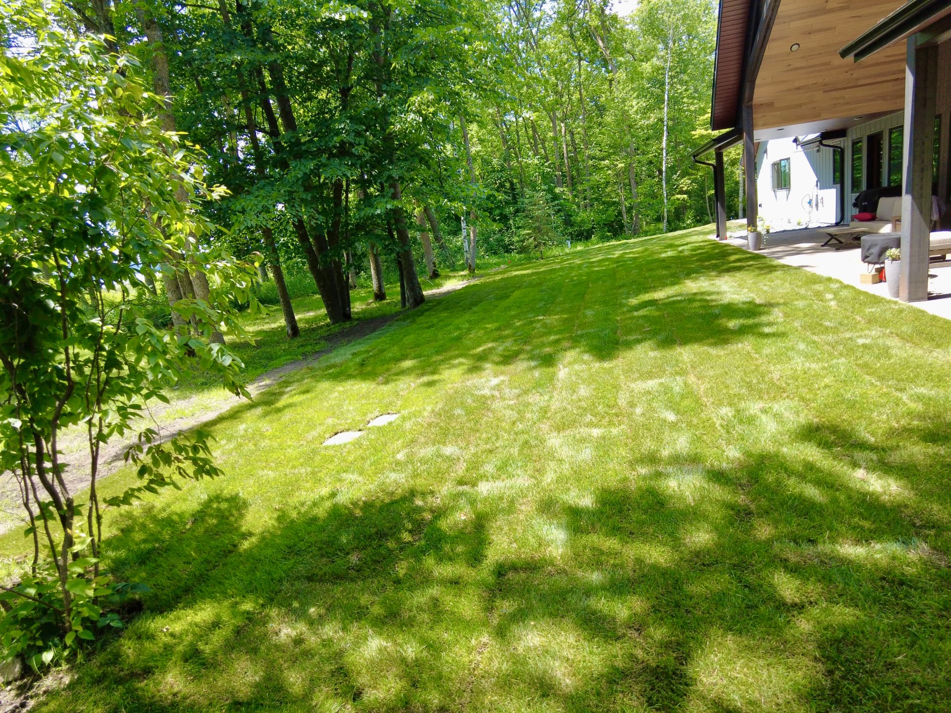 Gallery photos for New Construction Landscaping Done Right - Sod, Rock Beds, and Full Irrigation: Image #6