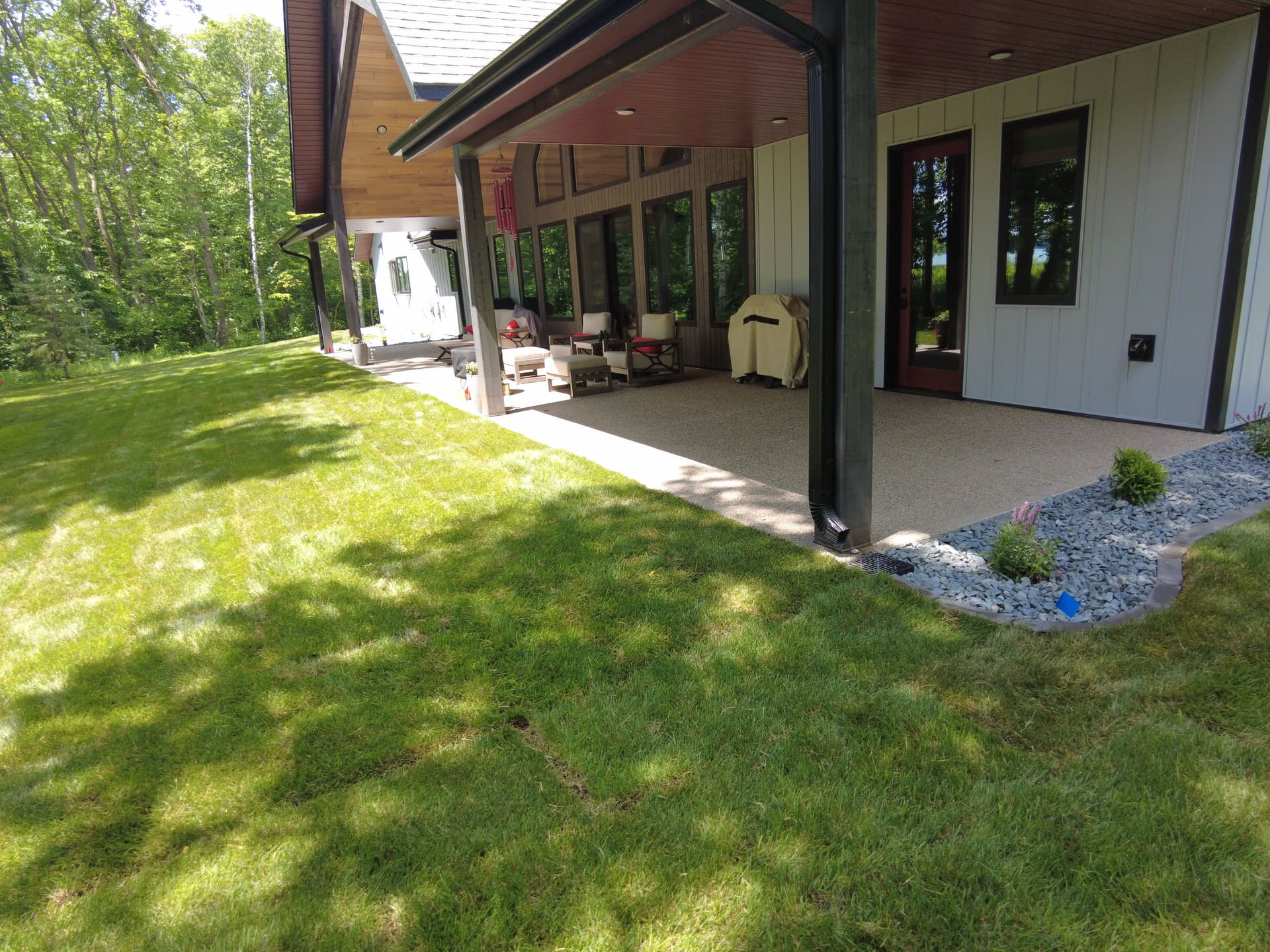 Gallery photos for New Construction Landscaping Done Right - Sod, Rock Beds, and Full Irrigation: Image #5