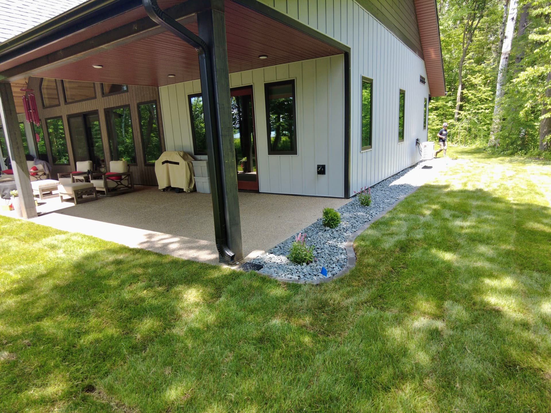 Gallery photos for New Construction Landscaping Done Right - Sod, Rock Beds, and Full Irrigation: Image #4